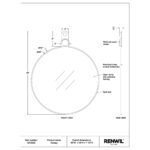 Kinsley Mirror MT2555 MT2555 7