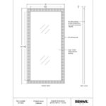 Cathcart Mirror MT2562 MT2562 TECHNICAL