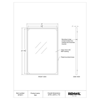 Sati Mirror MT2611 MT2611 6