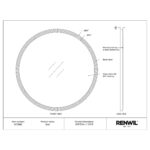 Solo Vanity Mirror MT2662 MT2662 5