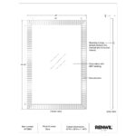 Sara Vanity Mirror MT2663 MT2663 5