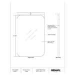 Vesey Vanity Mirror MT2671 MT2671 5