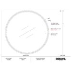 Oltimo Vanity Mirror MT2680 MT2680 5