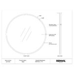 Modi Vanity Mirror MT2706 MT2706 5