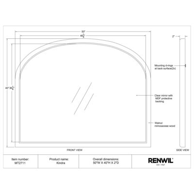 Kindra Vanity Mirror MT2711 MT2711 5