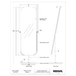 Mandra Full Length Mirror MT2732 MT2732 5