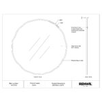 Cerro Vanity Mirror MT2735 MT2735 5