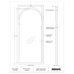 Arcade Full Length Mirror MT2756 MT2756 5