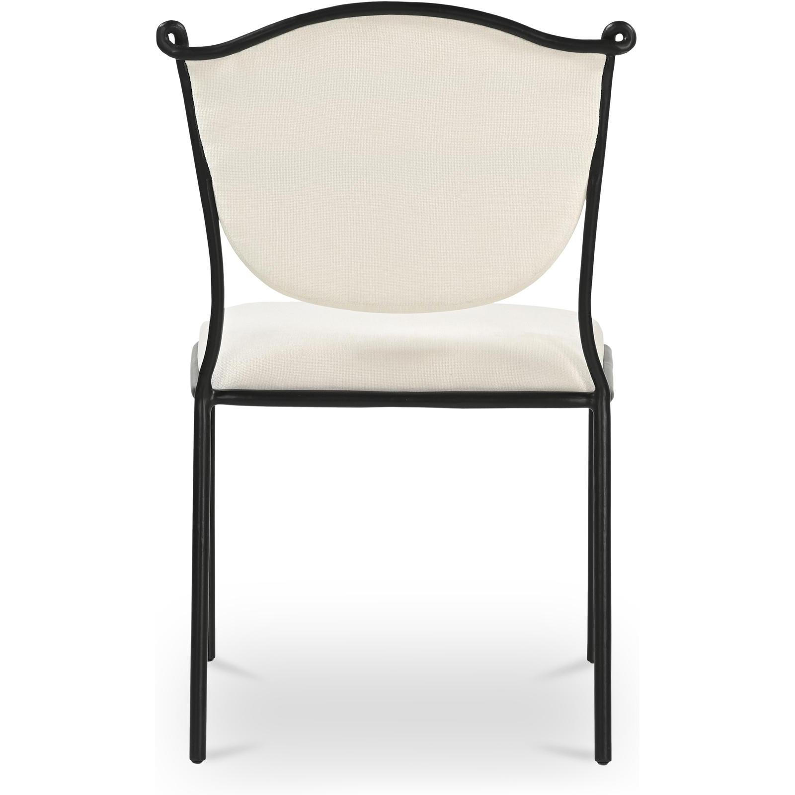 Ferris Dining Chair Cream 3 Ferris Dining Chair Cream - Image 3