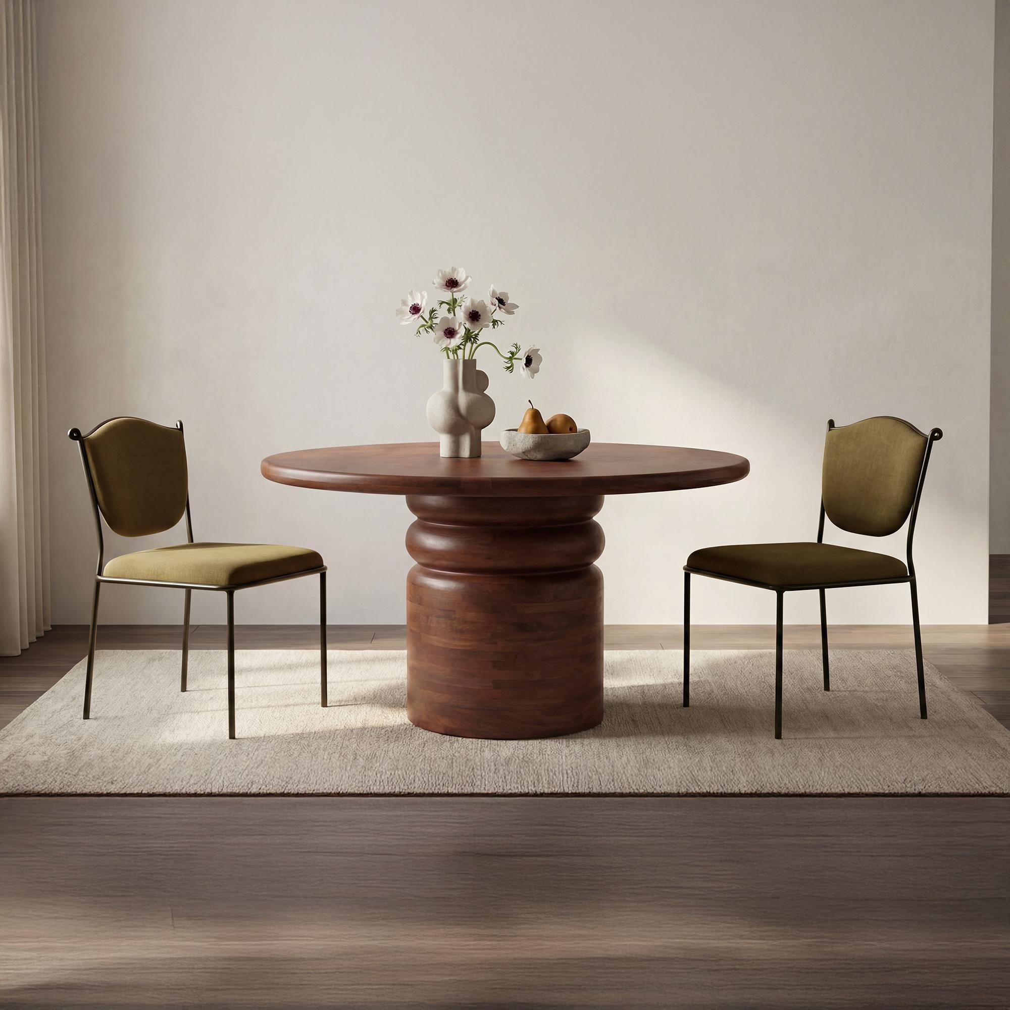Ferris Dining Chair Green 2 Ferris Dining Chair Green - Image 2