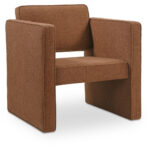 Harris Accent Chair Burgundy - Image 3