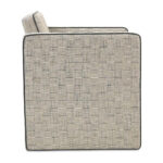 Harris Accent Chair Black And Beige Weave 9 Harris Accent Chair Black And Beige Weave - Image 3
