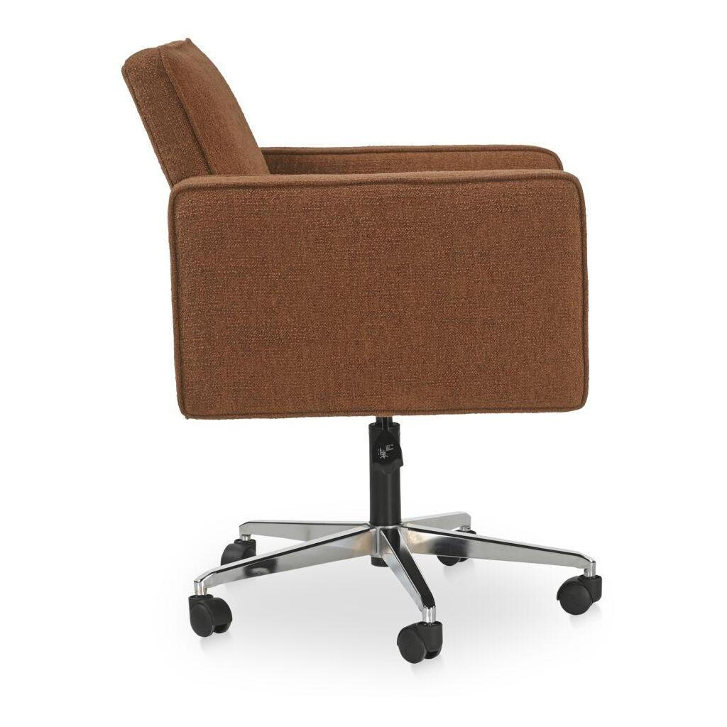 Harris Office Chair Burgundy 3 Harris Office Chair Burgundy - Image 3