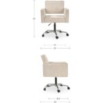 Harris Office Chair Oat 5 Harris Office Chair Oat MU-1003-34 MU 1003 34 70 dim