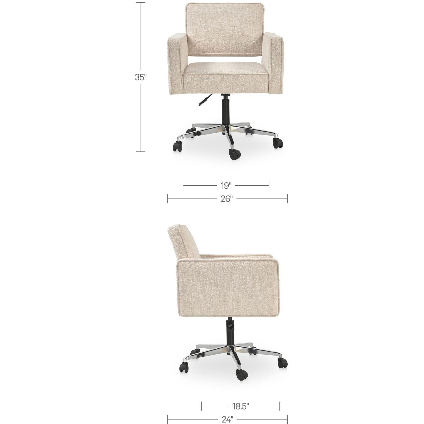 Harris Office Chair Oat 3 Harris Office Chair Oat - Image 3