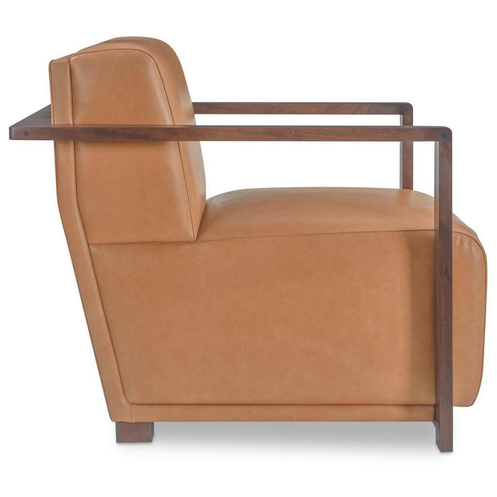 Barnes Accent Chair Tan 3 Barnes Accent Chair Tan - Image 3