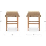 Anna Counter Stool Light Brown 5 Anna Counter Stool Light Brown MU-1007-21 MU 1007 21 70 dim