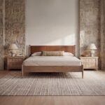Crosby Queen Bed Brown 4 Crosby Queen Bed Brown MU-1008-03-0 MU 1008 03 0 10