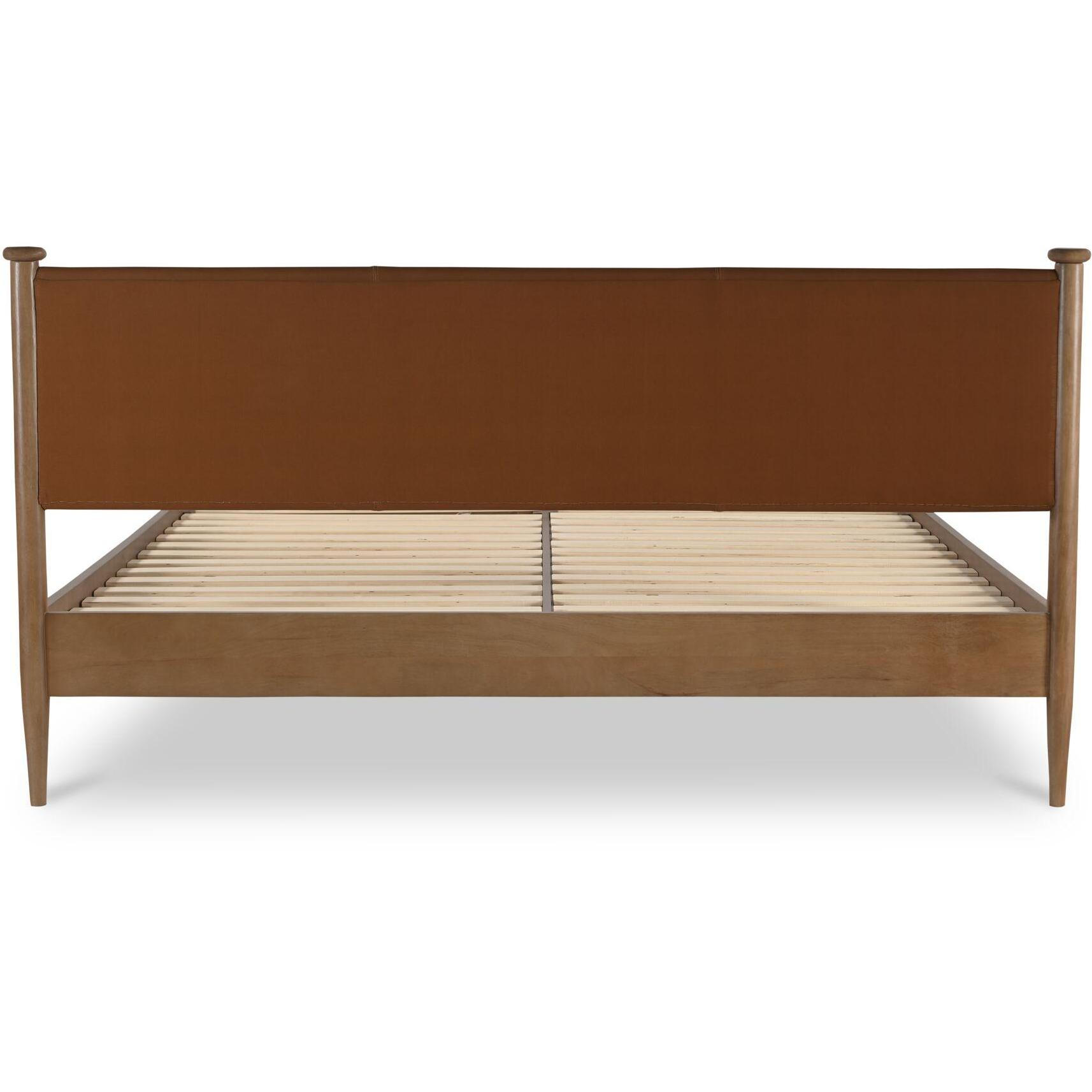 Crosby King Bed Brown 4 Crosby King Bed Brown - Image 4