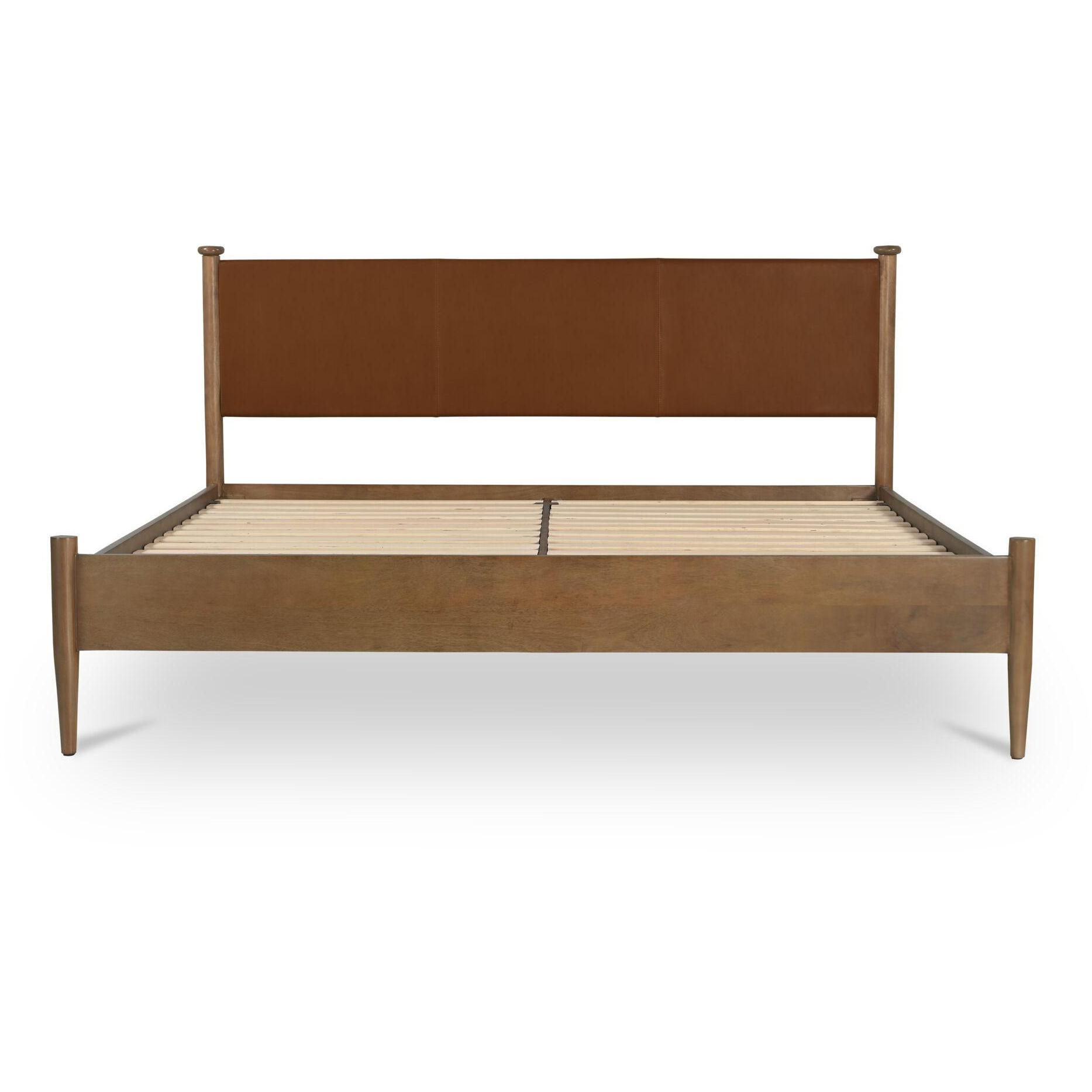 Crosby King Bed Brown 2 Crosby King Bed Brown - Image 2