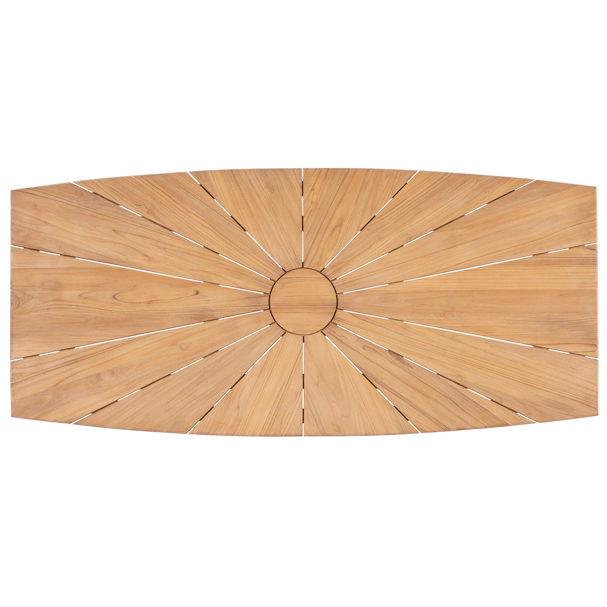 Harbor Teak 90in Rectangular Dining Table 3 Harbor Teak 90in Rectangular Dining Table - Image 3