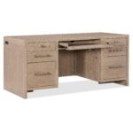 Margaritaville Mission Bay Executive Desk MV-5962-10462-81 MV 5962 10462 81 back open silo