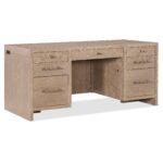 Margaritaville Mission Bay Executive Desk MV-5962-10462-81 MV 5962 10462 81 back silo