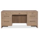 Margaritaville Mission Bay Executive Desk MV-5962-10462-81 MV 5962 10462 81 straight back silo