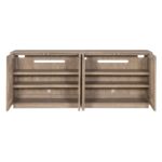 Margaritaville Caicos Credenza 8 Margaritaville Caicos Credenza MV-5962-55480-81 MV 5962 55480 81 straight open silo