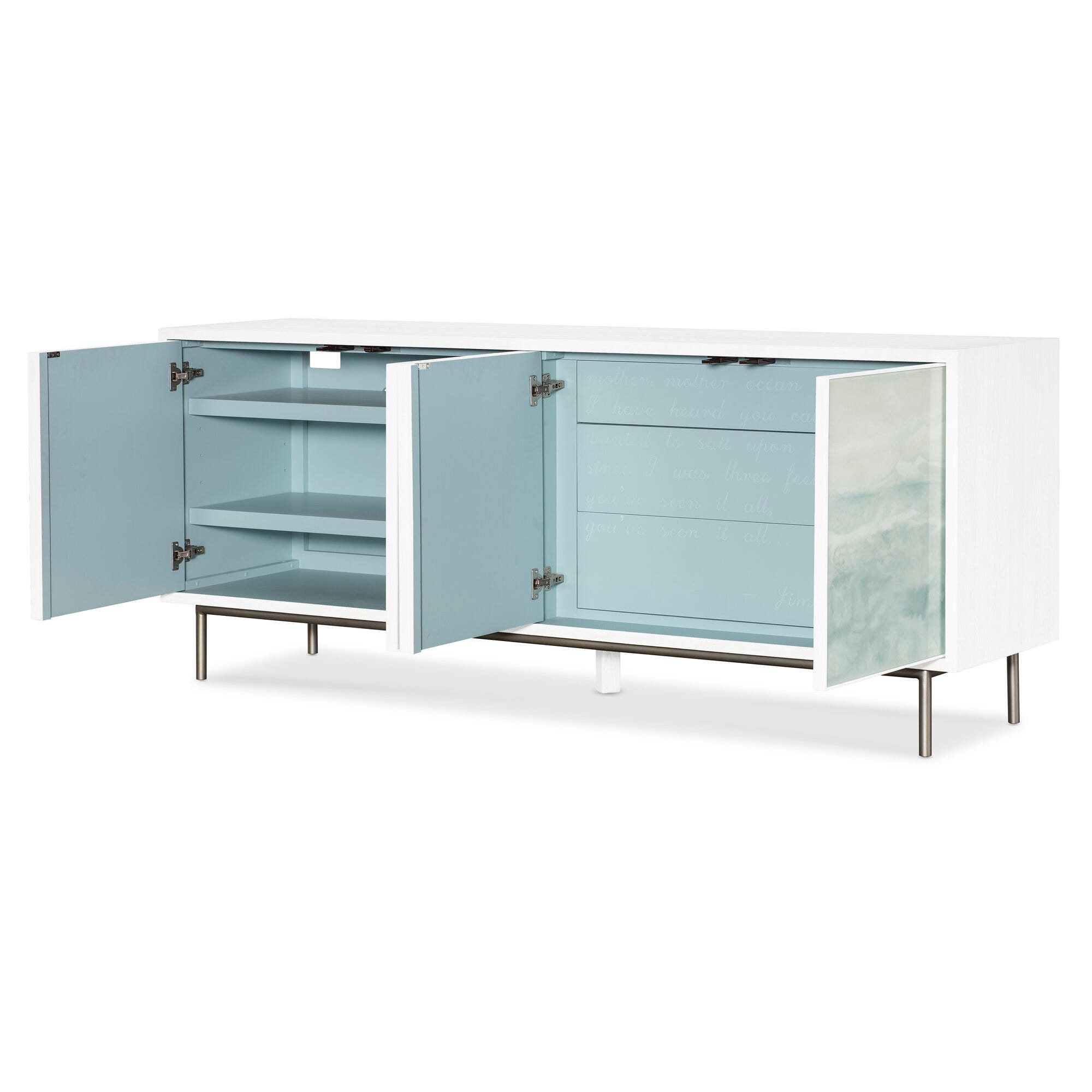 Margaritaville Bubbles Up Credenza 4 Margaritaville Bubbles Up Credenza - Image 4
