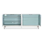 Margaritaville Bubbles Up Credenza 14 Margaritaville Bubbles Up Credenza MV-5964-55481-02 MV 5964 55481 02 straight open silo