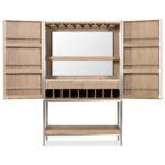 Margaritaville Sail Maker Bar Cabinet 7 Margaritaville Sail Maker Bar Cabinet MV-5964-75163-04 MV 5964 75163 04 open straight silo