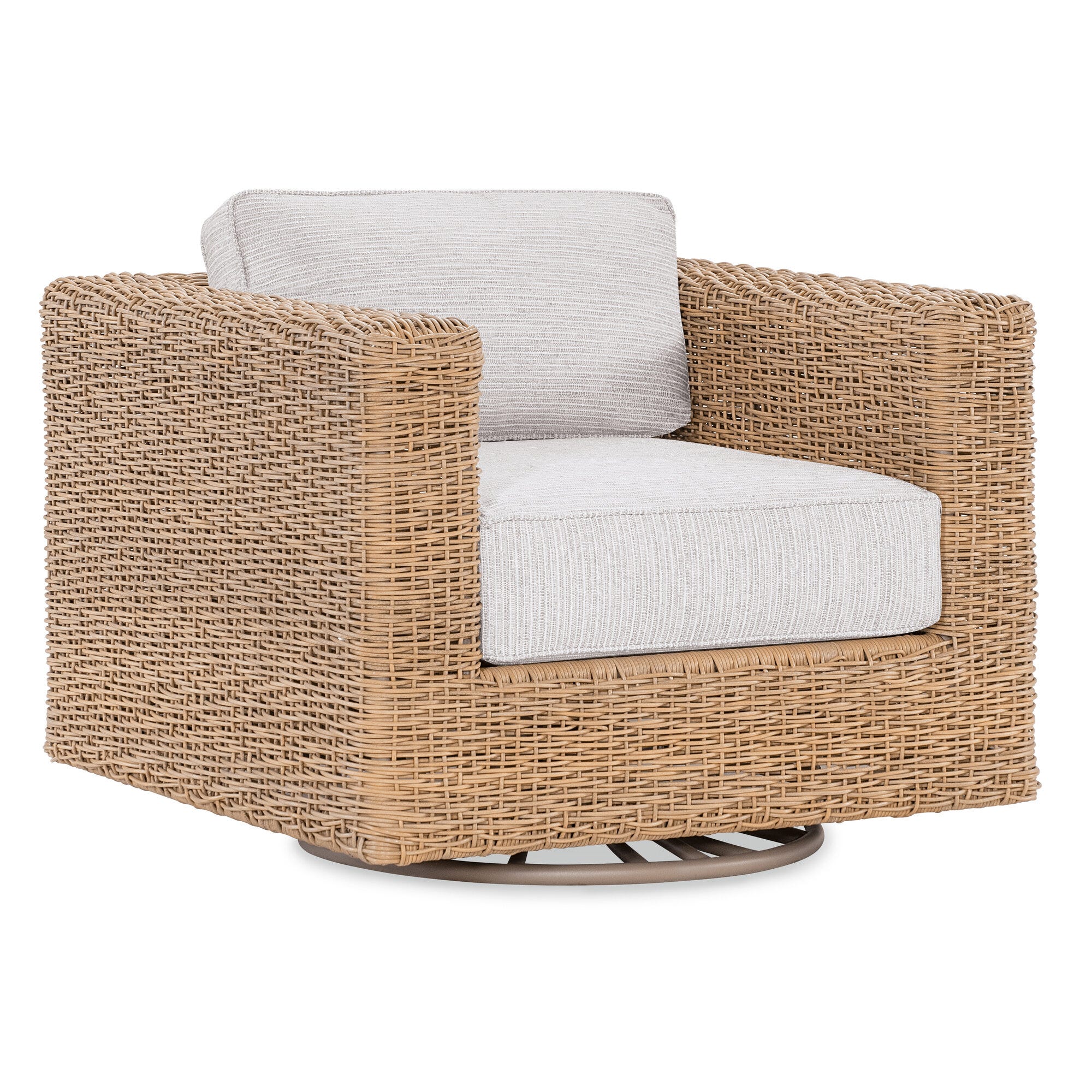 Somerset Swivel Glider Club Chair in Poros Dune (D) 1 Somerset Swivel Glider Club Chair in Poros Dune (D)