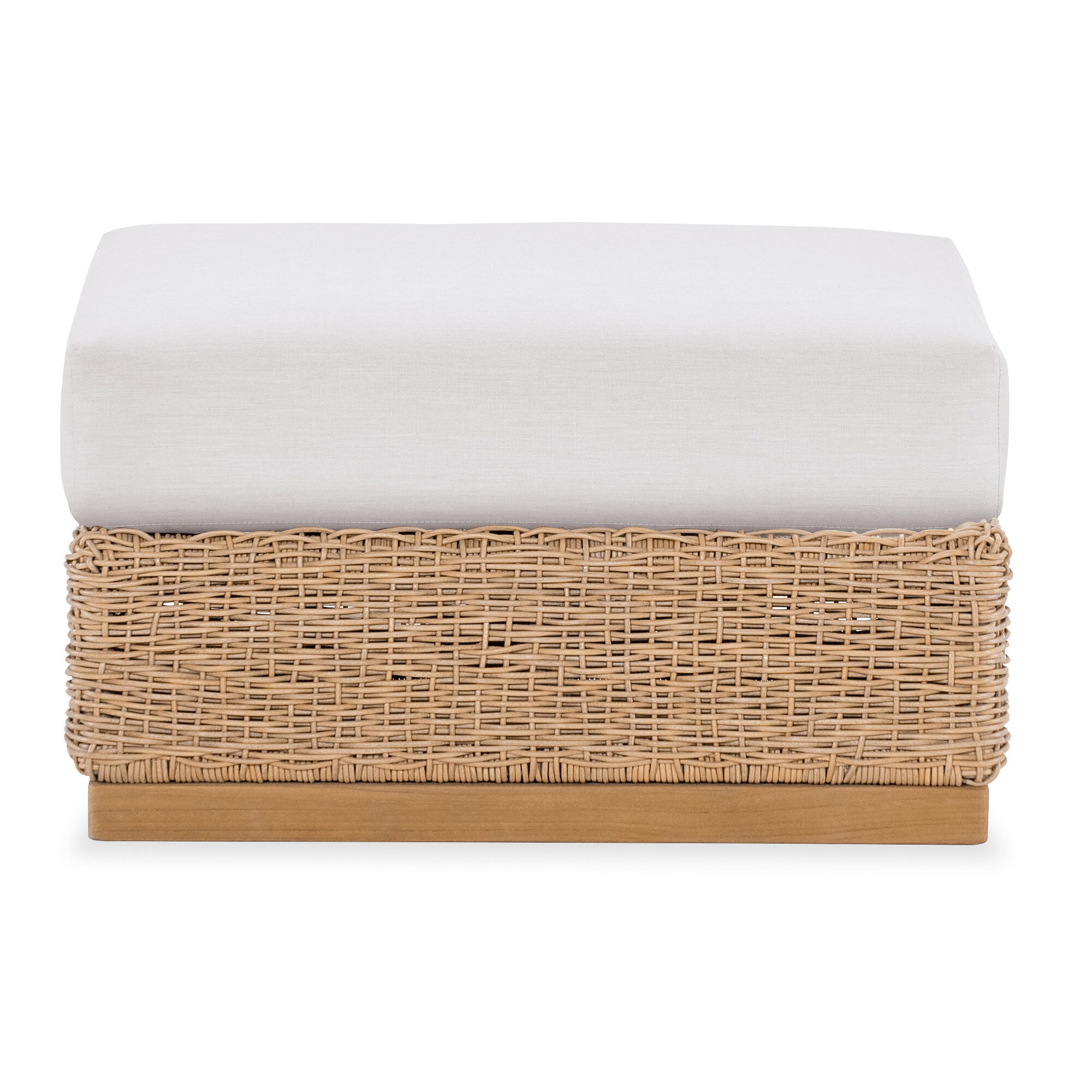 Somerset Ottoman in Poros Dune (D) 2 Somerset Ottoman in Poros Dune (D) - Image 2