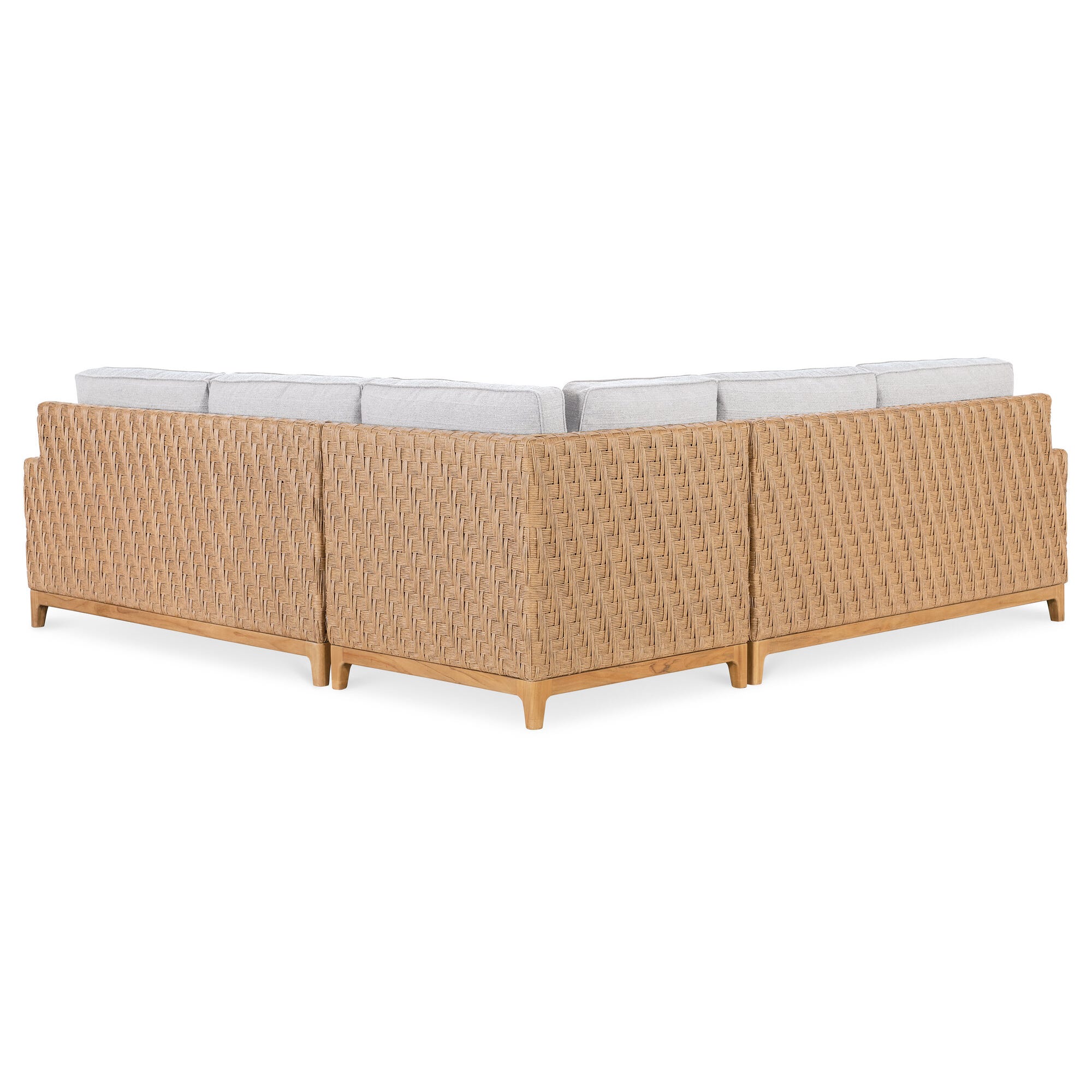 Catalina Left Arm Facing Loveseat in Poros Dune (D) 3 Catalina Left Arm Facing Loveseat in Poros Dune (D) - Image 3