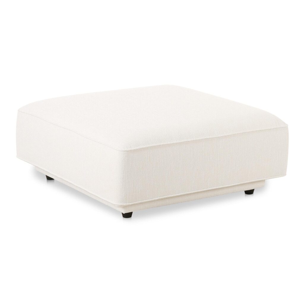 Rosello Ottoman White - Image 2