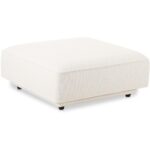 Rosello Ottoman White 8 Rosello Ottoman White OA-1012-18 OA 1012 18 01