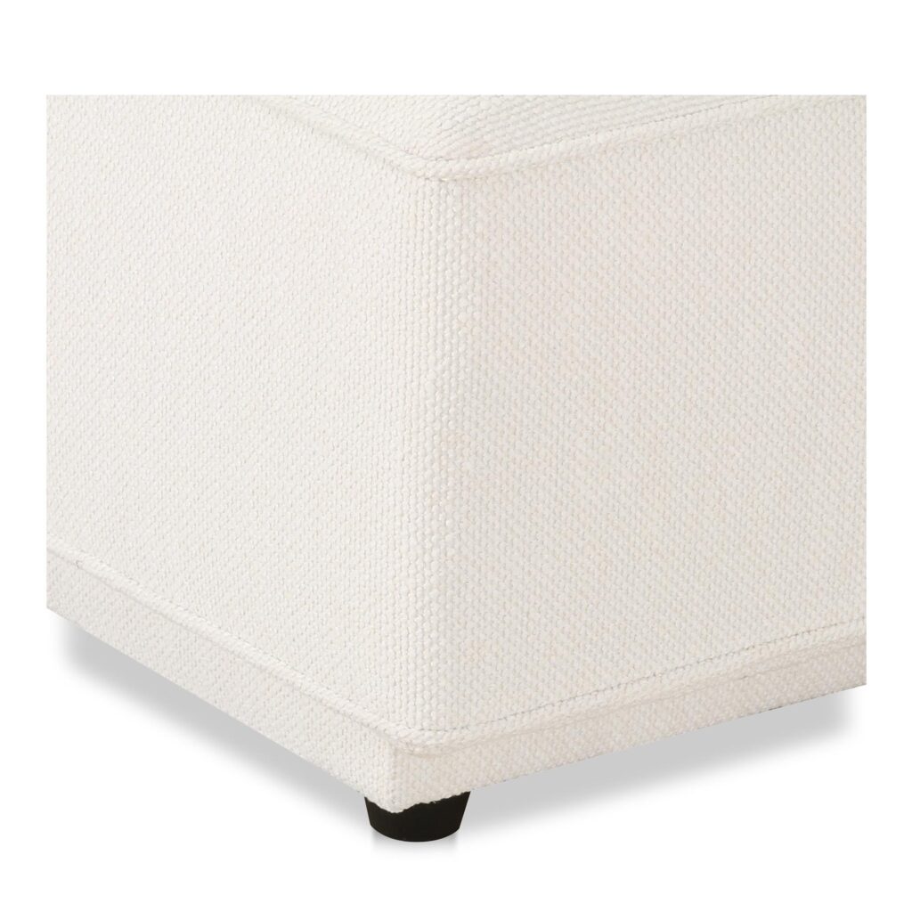 Rosello Ottoman White - Image 4