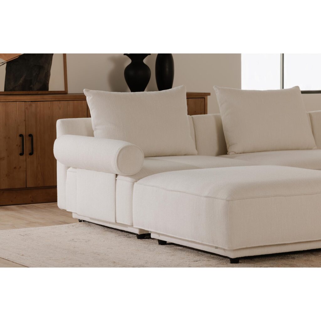 Rosello Ottoman White - Image 5