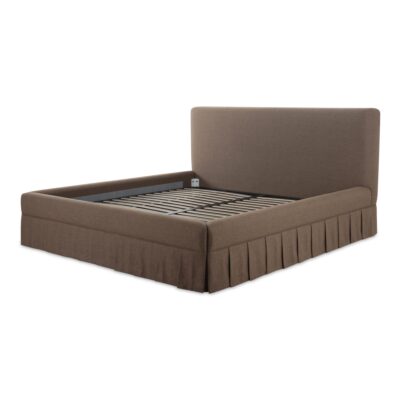 Maren King Bed Brown OA-1016-03-0 OA 1016 03 0 Maren Kbed diagL shadsilo