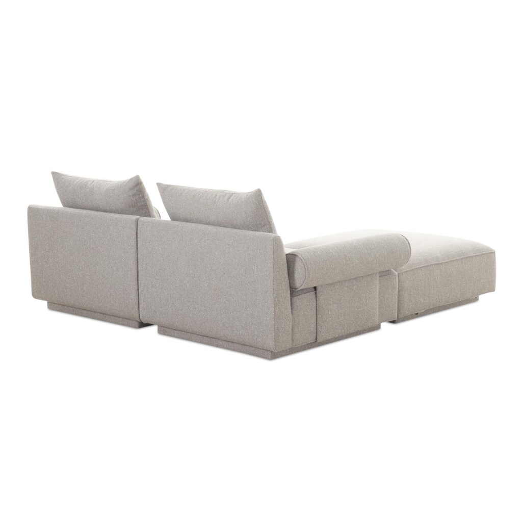 Rosello Nook Modular Sectional Light Grey - Image 4