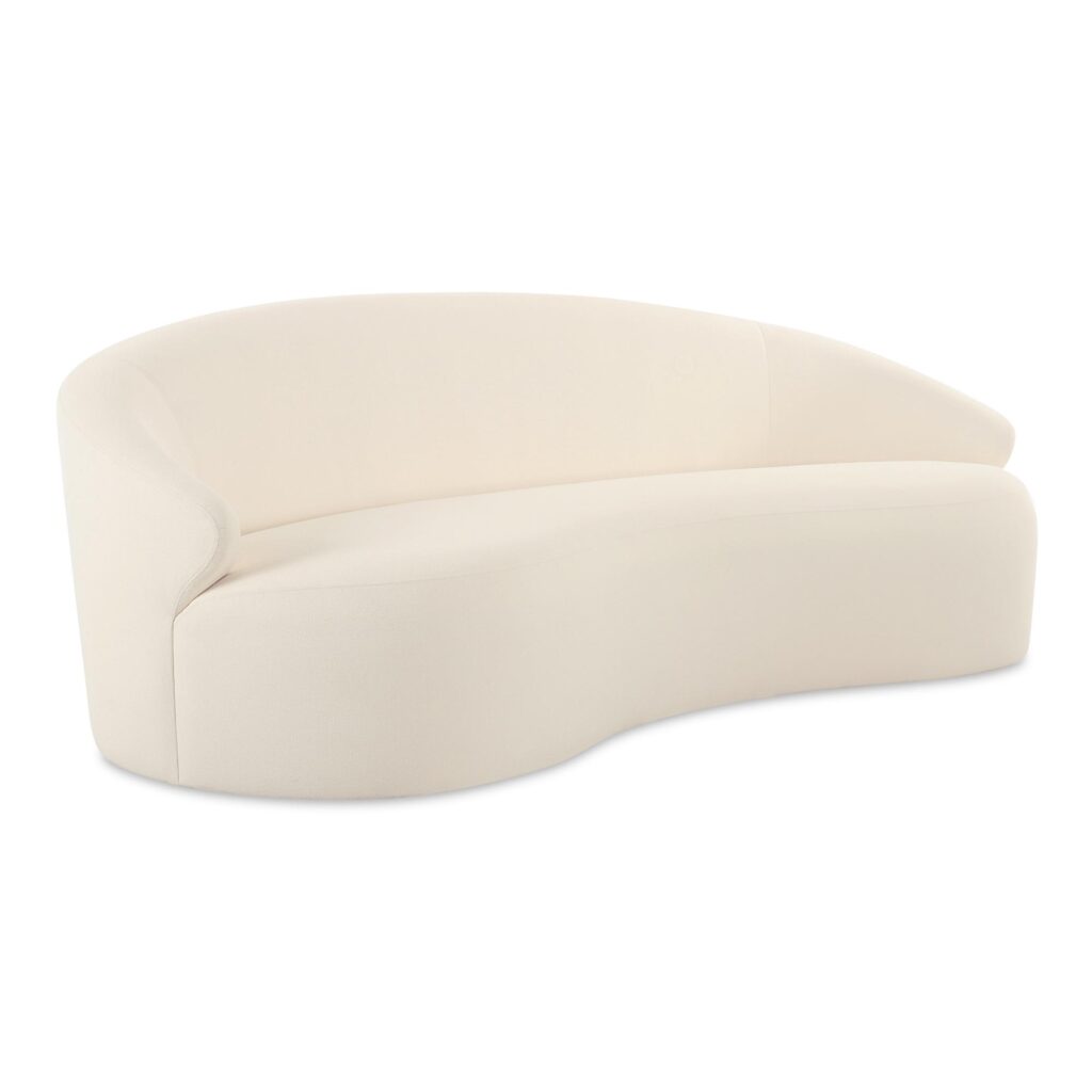 Cove Outdoor Sofa Cream - Image 2