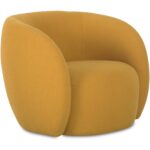 Rae Outdoor Accent Chair Deep Yellow OA-1022-09 OA 1022 09 01