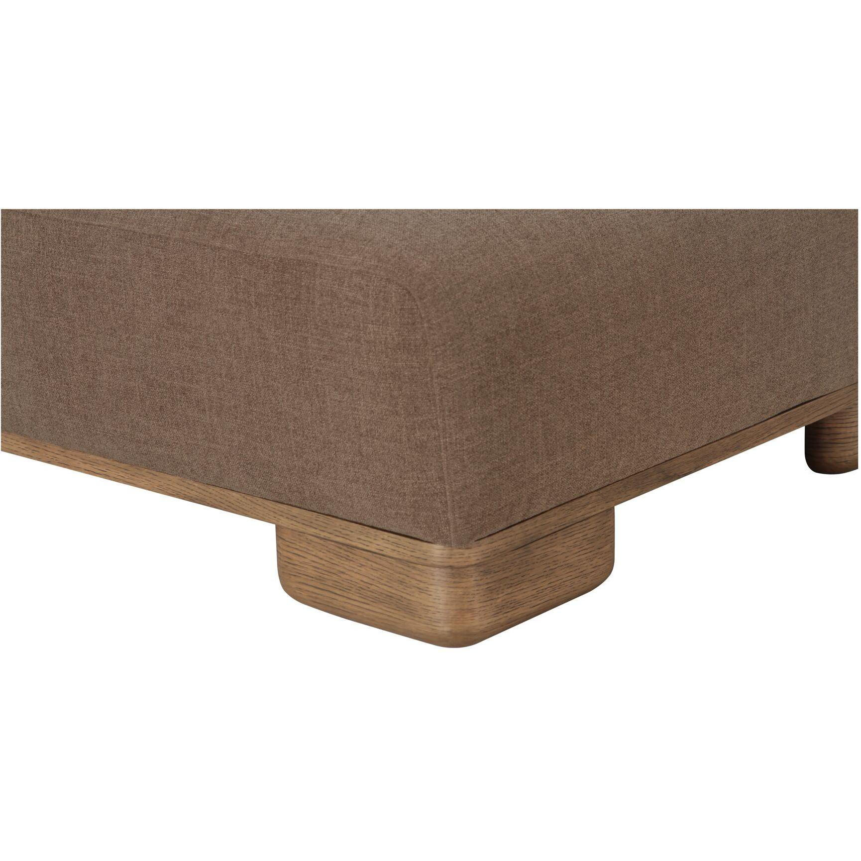 June Ottoman Dark Brown 4 June Ottoman Dark Brown - Image 4
