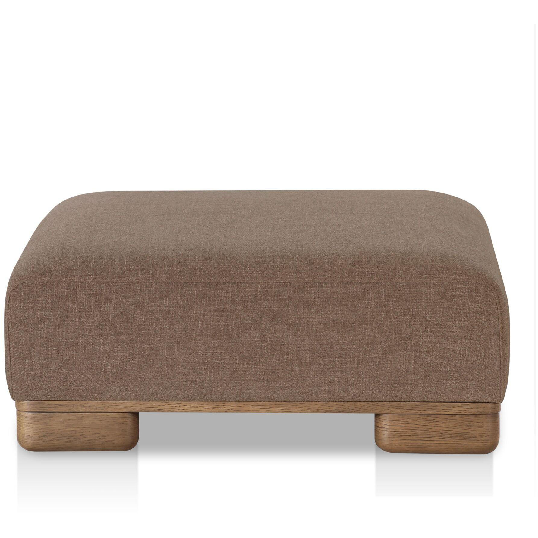June Ottoman Dark Brown 3 June Ottoman Dark Brown - Image 3