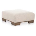 June Ottoman Oatmeal OA-1033-34 OA 1033 34 01