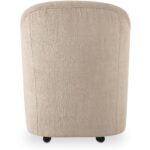 Drava Rolling Dining Chair Beige OA-1034-34 OA 1034 34 03
