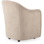 Drava Rolling Dining Chair Beige OA-1034-34 OA 1034 34 04
