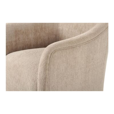 Drava Rolling Dining Chair Beige OA-1034-34 OA 1034 34 05