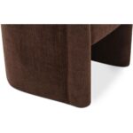 Mesto Rolling Dining Chair Dark Brown OA-1035-20 OA 1035 20 06